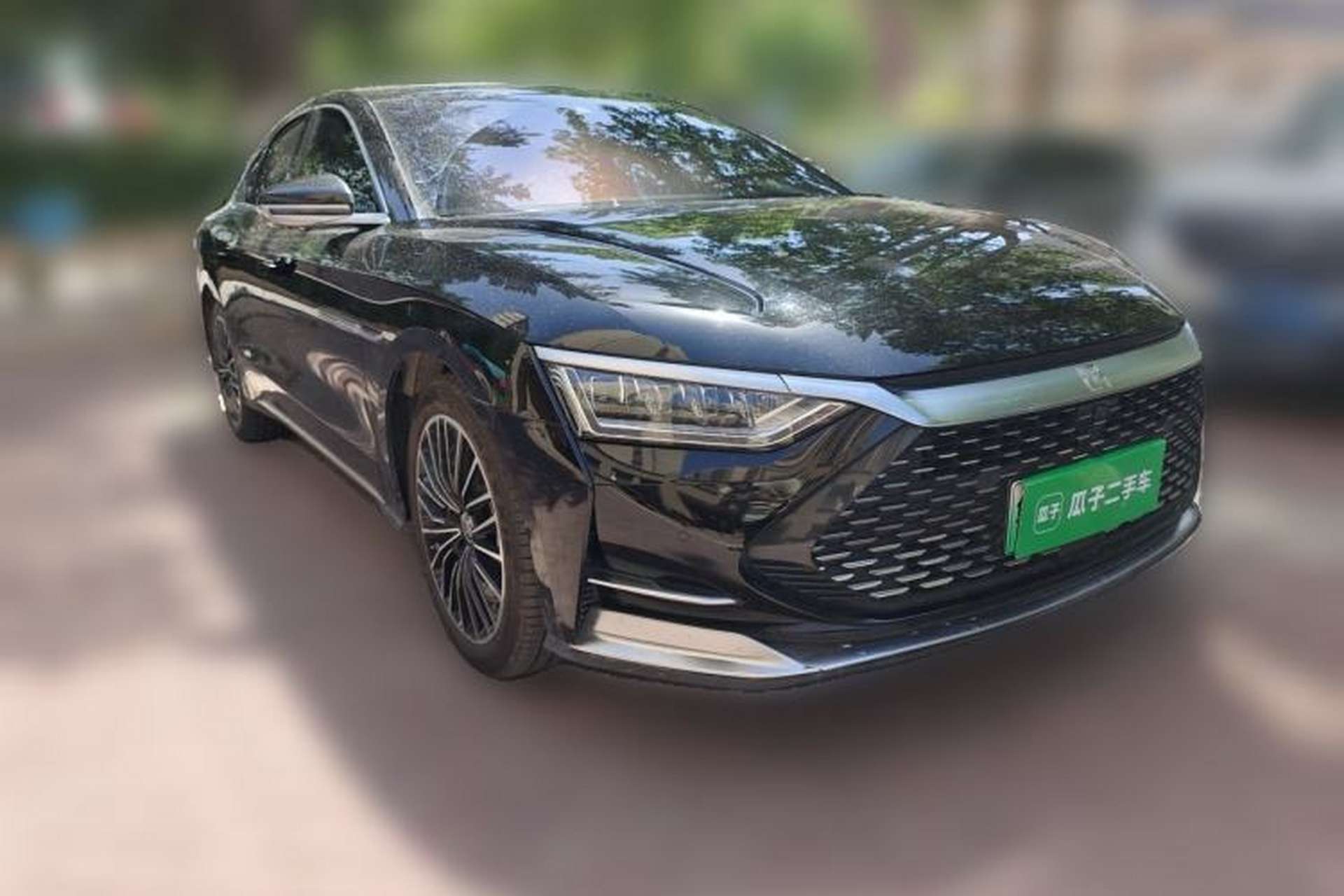 Used BYD Han 2020 DM Four-Wheel Drive Performance Edition Luxury Model Front Right 45 Deg