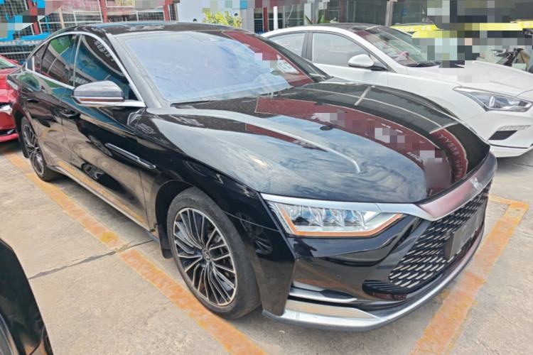 Used BYD Han 2020 DM Four-Wheel Drive Performance Edition Luxury Model Front Right 45 Deg