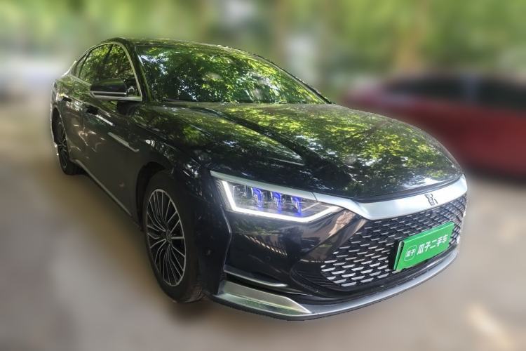 Used BYD Han 2020 DM Four-Wheel Drive Performance Edition Prestige Model Front Right 45 Deg
