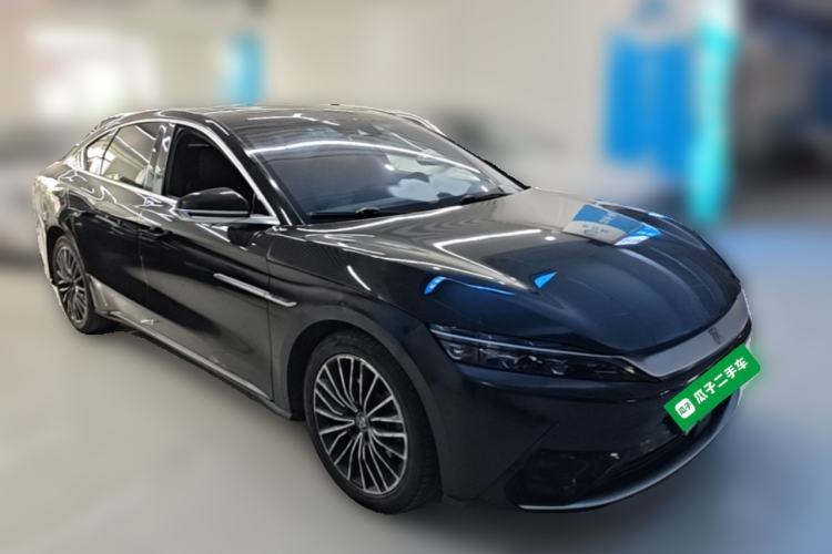 Used BYD Han 2020 EV Long-Range Luxury Model Front Right 45 Deg