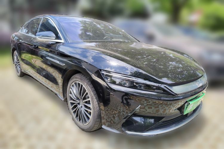 Used BYD Han 2020 EV Long-Range Luxury Model Front Right 45 Deg