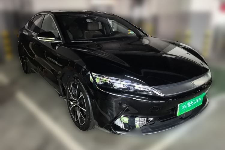 Used BYD Han 2020 EV Four-Wheel Drive High-Performance Flagship Model Front Right 45 Deg