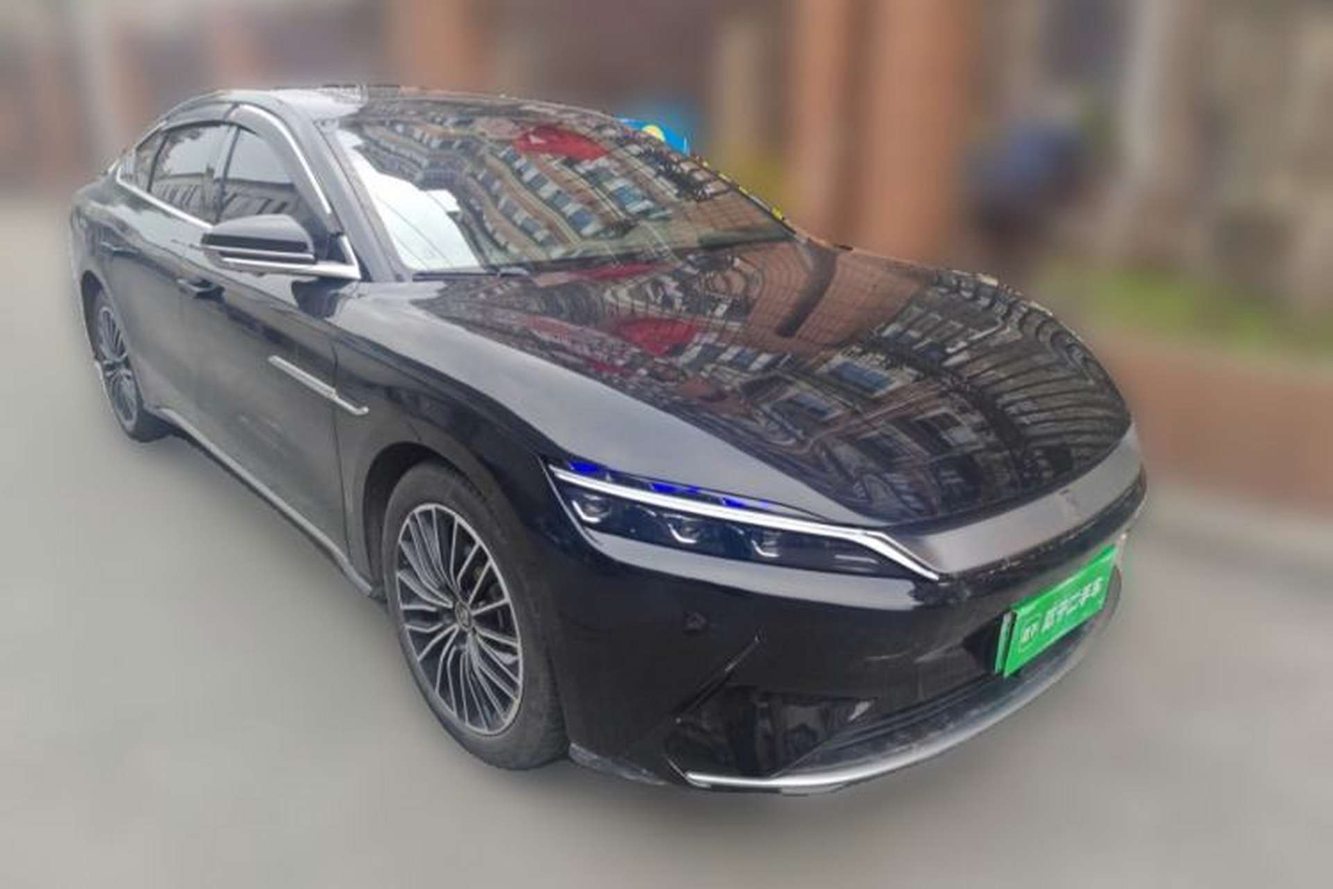 Used BYD Han 2020 EV Long-Range Luxury Model Front Right 45 Deg
