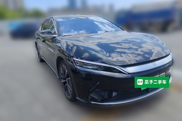 Used BYD Han 2020 EV Four-Wheel Drive High-Performance Flagship Model Front Right 45 Deg
