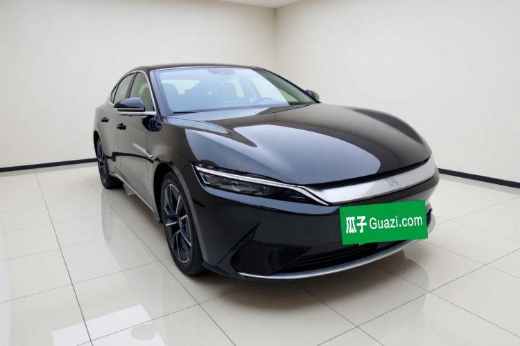 Used BYD Han 2020 EV Four-Wheel Drive High-Performance Flagship Model Front Right 45 Deg