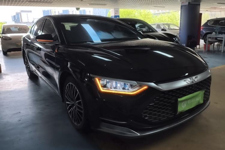 Used BYD Han 2020 DM Four-Wheel Drive Performance Edition Luxury Model Front Right 45 Deg