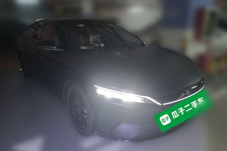 Used BYD Han 2020 EV Four-Wheel Drive High-Performance Flagship Model Front Right 45 Deg