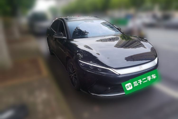 Used BYD Han 2020 EV Long-Range Luxury Model Front Right 45 Deg