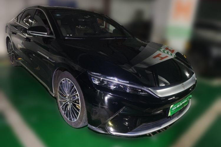 Used BYD Han 2020 EV Long-Range Luxury Model Front Right 45 Deg
