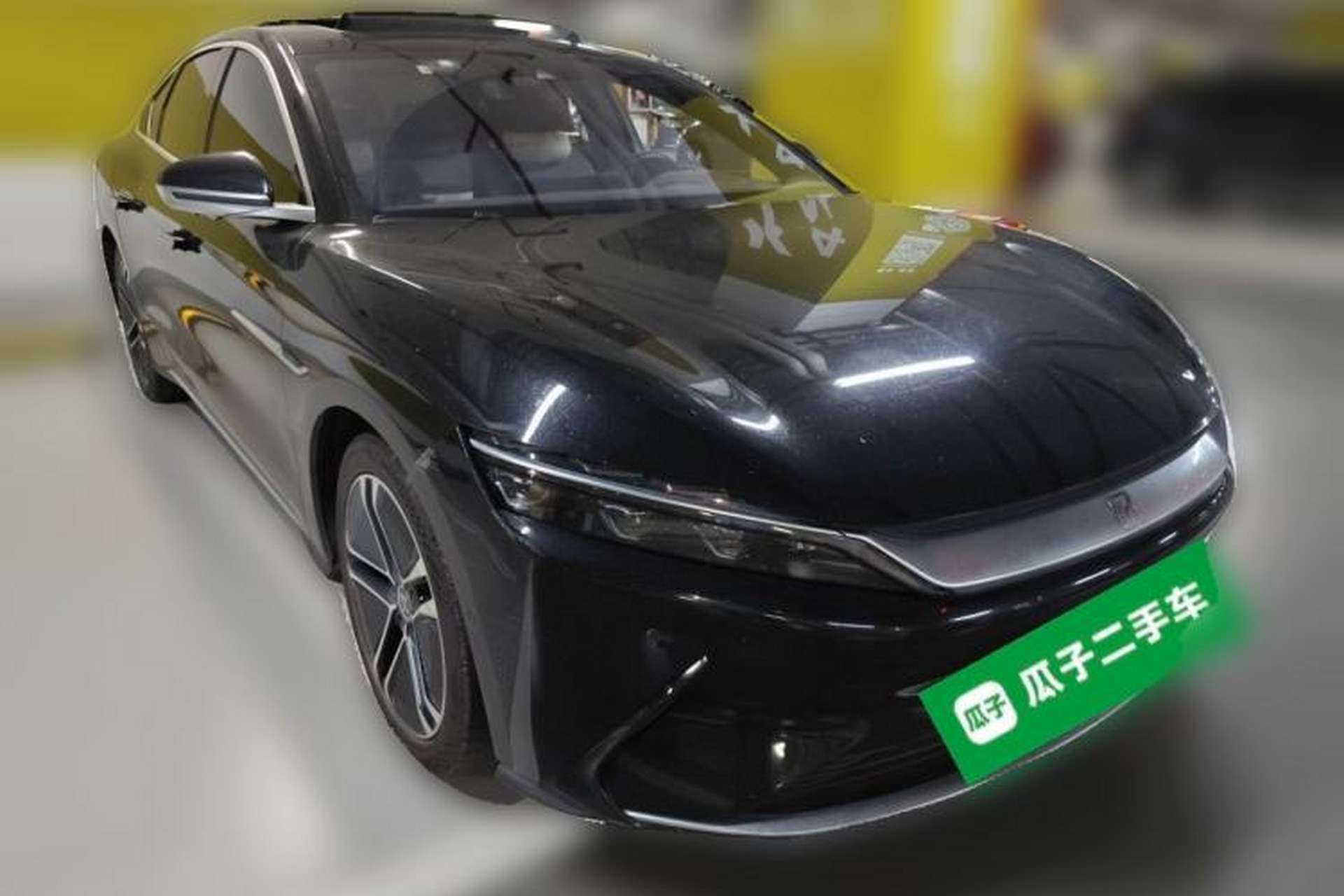 Used BYD Han 2020 EV Long-Range Deluxe Model Front Right 45 Deg