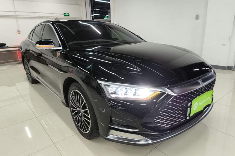 Used BYD Han 2020 DM Four-Wheel Drive Performance Edition Prestige Model Front Right 45 Deg