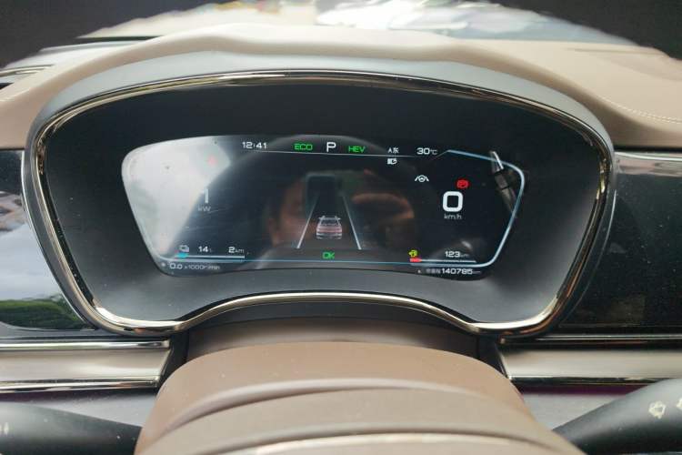 Used BYD Han 2020 DM Four-Wheel Drive Performance Edition Prestige Model Instrument Cluster