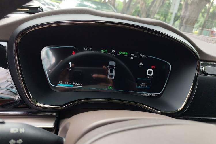 Used BYD Han 2020 EV Long-Range Luxury Model Instrument Cluster