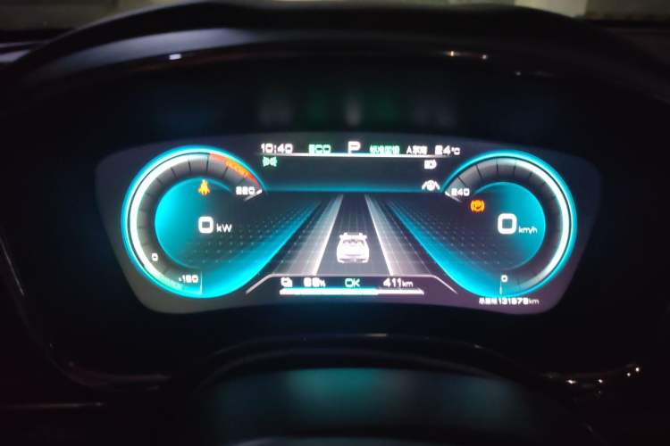 Used BYD Han 2020 EV Long-Range Luxury Model Instrument Cluster