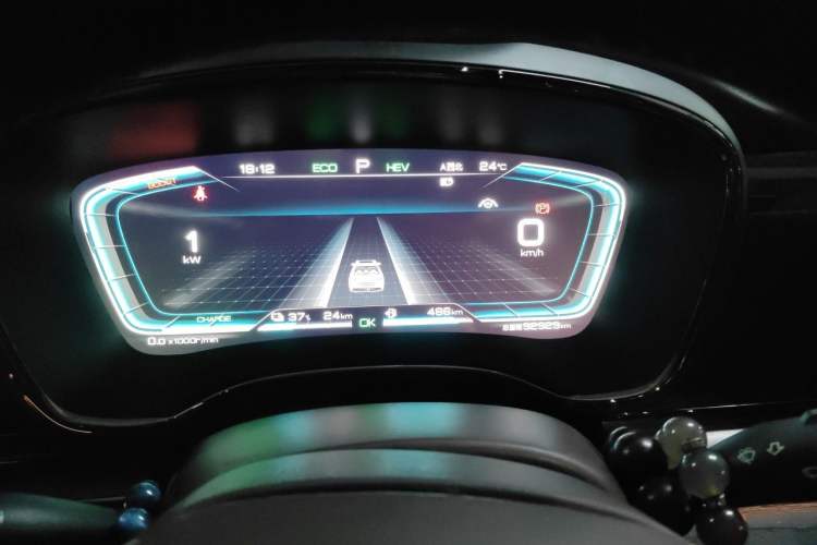 Used BYD Han 2020 DM Four-Wheel Drive Performance Edition Prestige Model Instrument Cluster