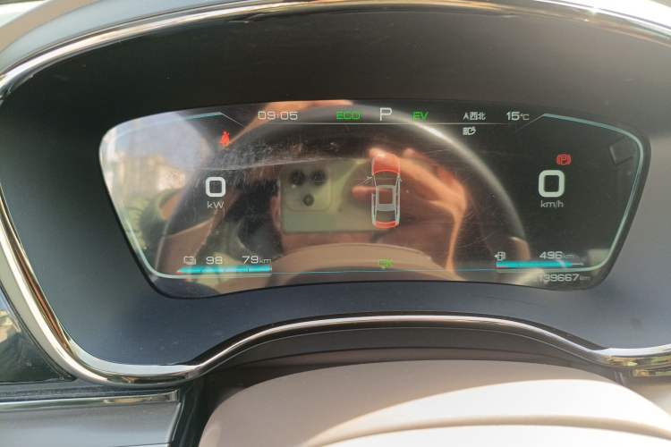 Used BYD Han 2020 DM Four-Wheel Drive Performance Edition Prestige Model Instrument Cluster