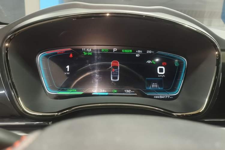 Used BYD Han 2020 EV Four-Wheel Drive High-Performance Flagship Model Instrument Cluster