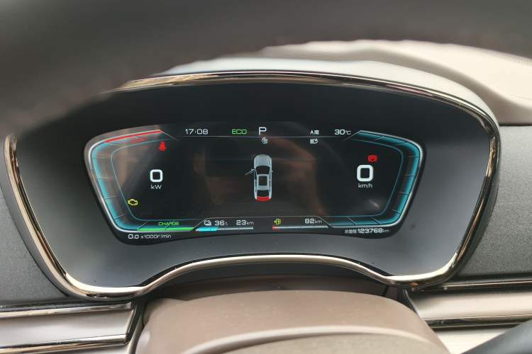 Used BYD Han 2020 DM Four-Wheel Drive Performance Edition Luxury Model Instrument Cluster