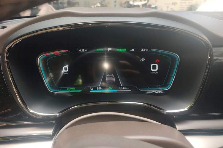 Used BYD Han 2020 EV Long-Range Deluxe Model Instrument Cluster