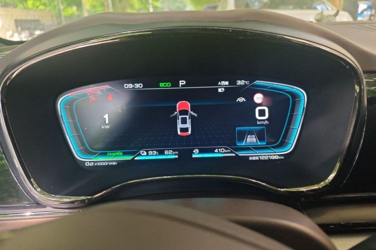 Used BYD Han 2020 DM Four-Wheel Drive Performance Edition Luxury Model Instrument Cluster