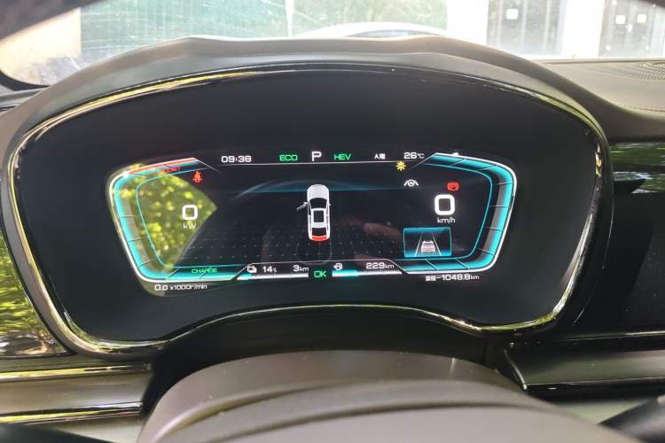 Used BYD Han 2020 DM Four-Wheel Drive Performance Edition Prestige Model Instrument Cluster