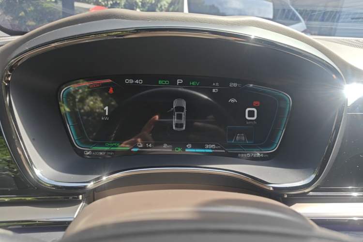 Used BYD Han 2020 DM Four-Wheel Drive Performance Edition Prestige Model Instrument Cluster