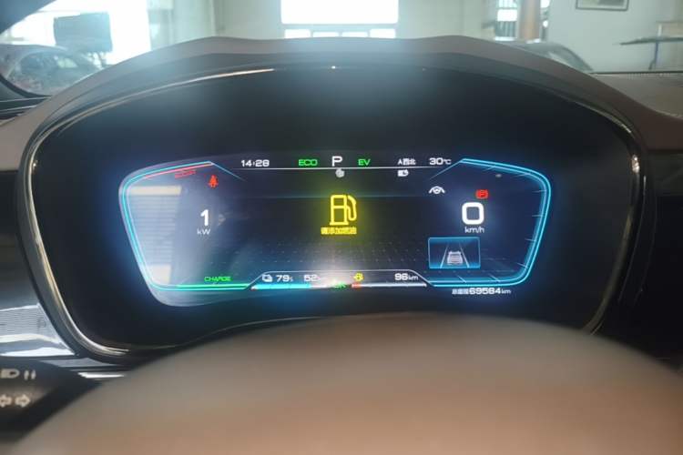 Used BYD Han 2020 DM Four-Wheel Drive Performance Edition Luxury Model Instrument Cluster