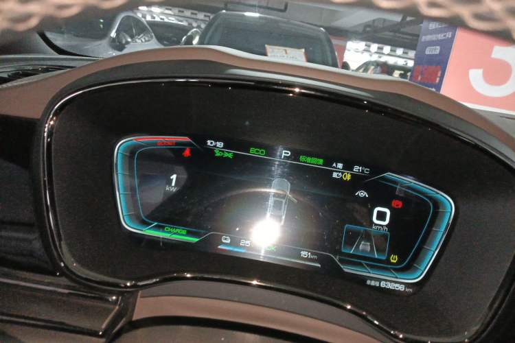 Used BYD Han 2020 EV Long-Range Luxury Model Instrument Cluster