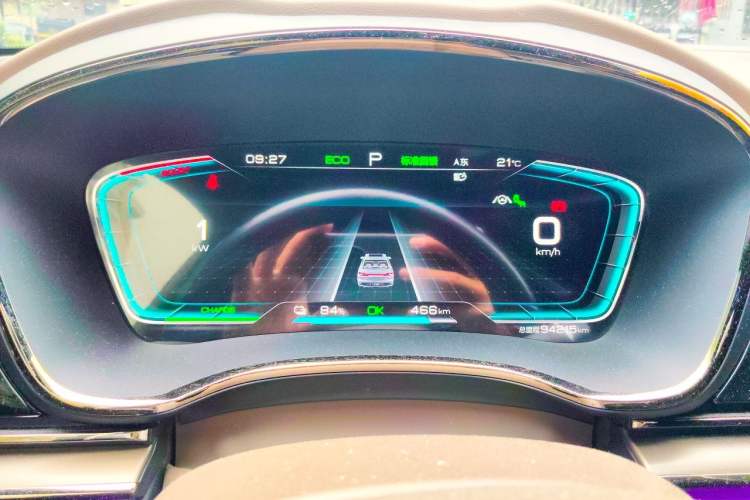 Used BYD Han 2020 EV Long-Range Deluxe Model Instrument Cluster