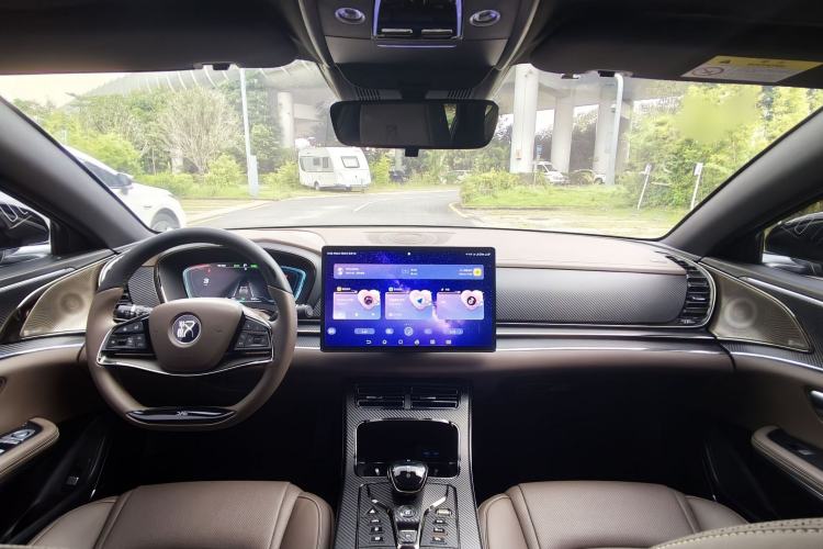 Used BYD Han 2020 EV Long-Range Luxury Model Interior 6