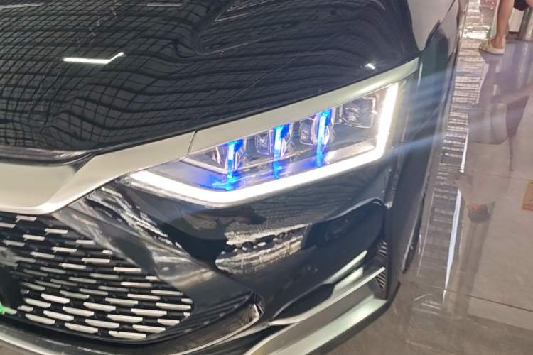 Used BYD Han 2020 DM Four-Wheel Drive Performance Edition Luxury Model Left Front Headlight
