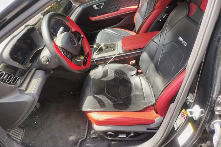 Used BYD Han 2020 EV Four-Wheel Drive High-Performance Flagship Model Left Front Seat