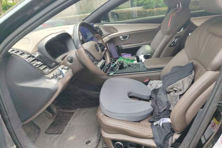 Used BYD Han 2020 EV Long-Range Luxury Model Left Front Seat