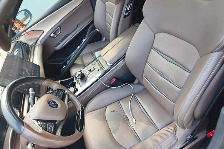 Used BYD Han 2020 EV Long-Range Luxury Model Left Front Seat