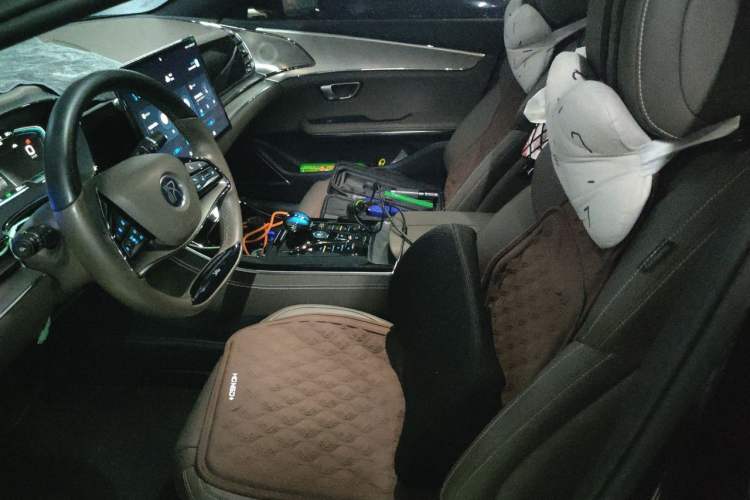 Used BYD Han 2020 EV Long-Range Luxury Model Left Front Seat