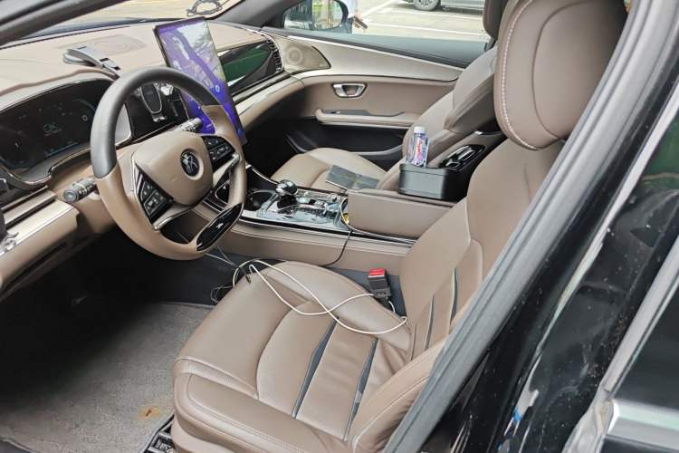 Used BYD Han 2020 EV Long-Range Luxury Model Left Front Seat