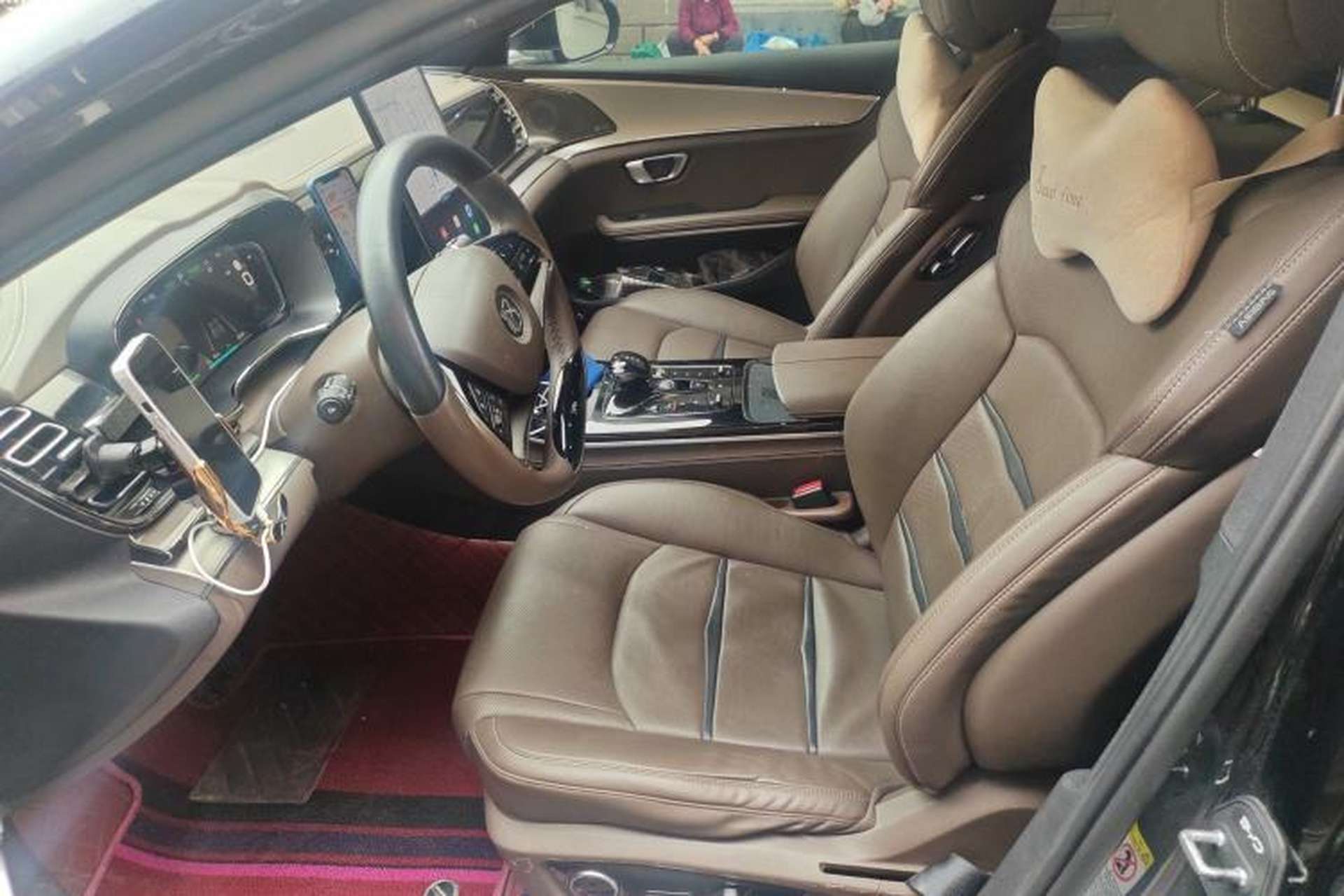 Used BYD Han 2020 EV Long-Range Luxury Model Left Front Seat