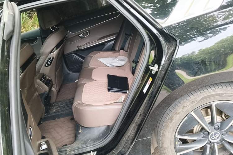 Used BYD Han 2020 EV Four-Wheel Drive High-Performance Flagship Model Left Rear Seat