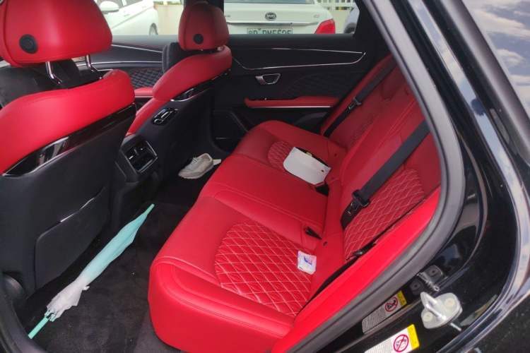 Used BYD Han 2020 EV Four-Wheel Drive High-Performance Flagship Model Left Rear Seat