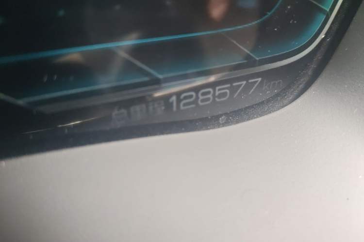 Used BYD Han 2020 EV Long-Range Deluxe Model Odometer Close Up