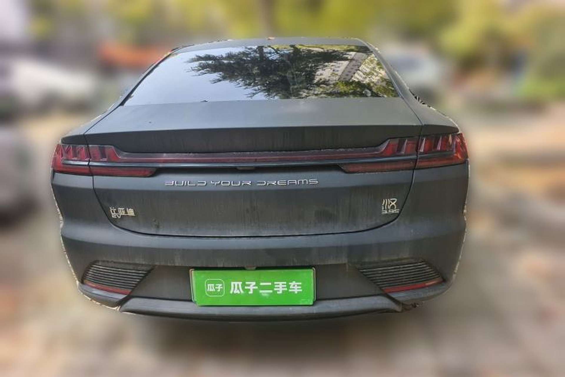 Used BYD Han 2020 EV Four-Wheel Drive High-Performance Flagship Model Rear