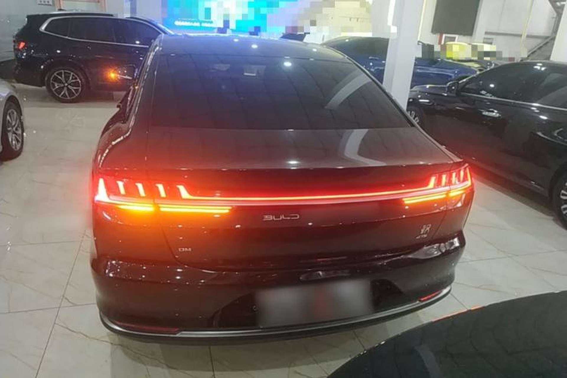Used BYD Han 2020 DM Four-Wheel Drive Performance Edition Luxury Model Rear