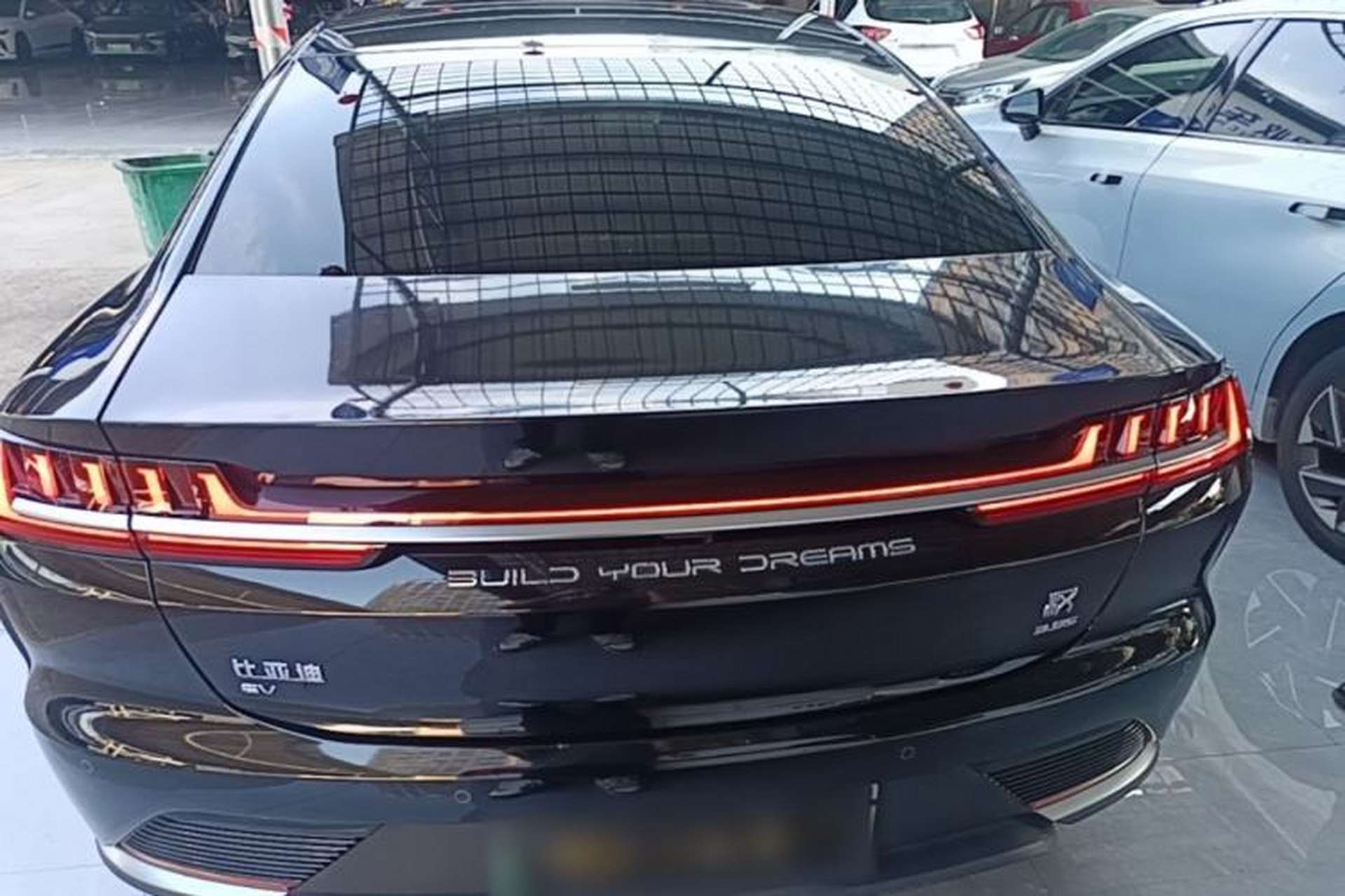 Used BYD Han 2020 EV Four-Wheel Drive High-Performance Flagship Model Rear