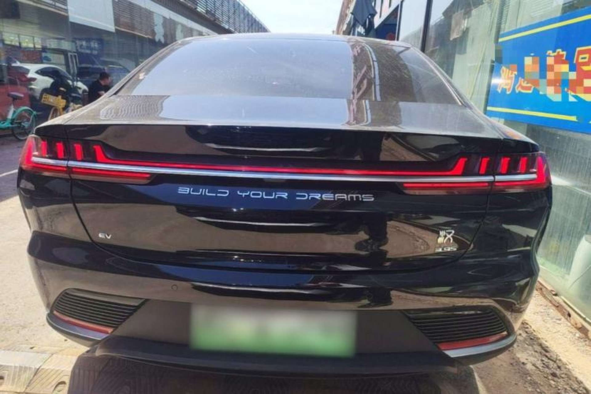 Used BYD Han 2020 EV Four-Wheel Drive High-Performance Flagship Model Rear