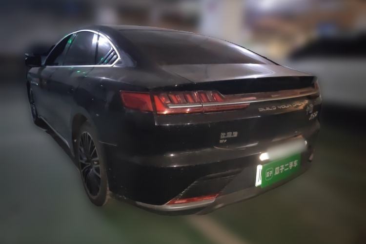 Used BYD Han 2020 EV Long-Range Luxury Model Rear Left 45 Deg