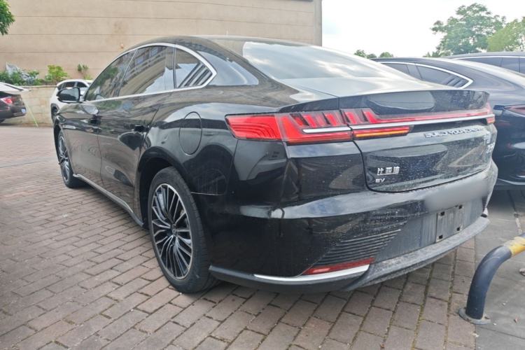Used BYD Han 2020 EV Long-Range Luxury Model Rear Left 45 Deg