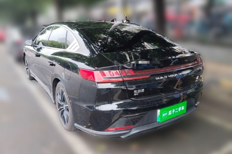Used BYD Han 2020 EV Four-Wheel Drive High-Performance Flagship Model Rear Left 45 Deg