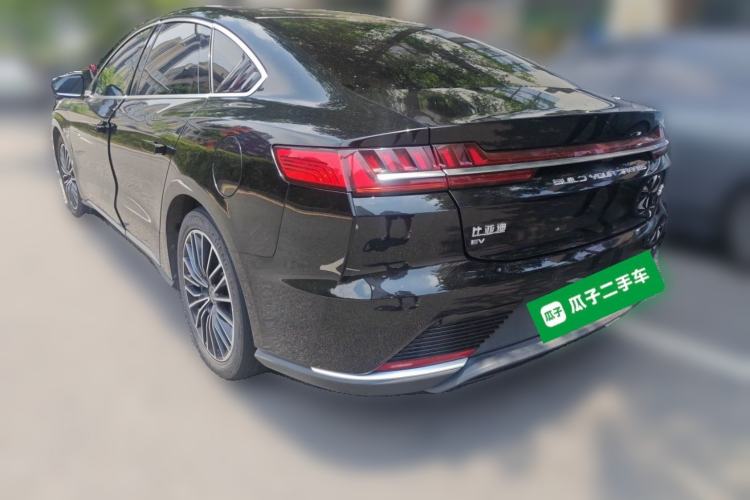 Used BYD Han 2020 EV Long-Range Deluxe Model Rear Left 45 Deg