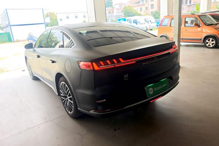 Used BYD Han 2020 DM Four-Wheel Drive Performance Edition Prestige Model Rear Left 45 Deg