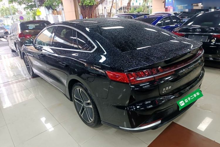 Used BYD Han 2020 EV Long-Range Deluxe Model Rear Left 45 Deg